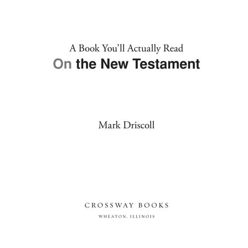On the New Testament